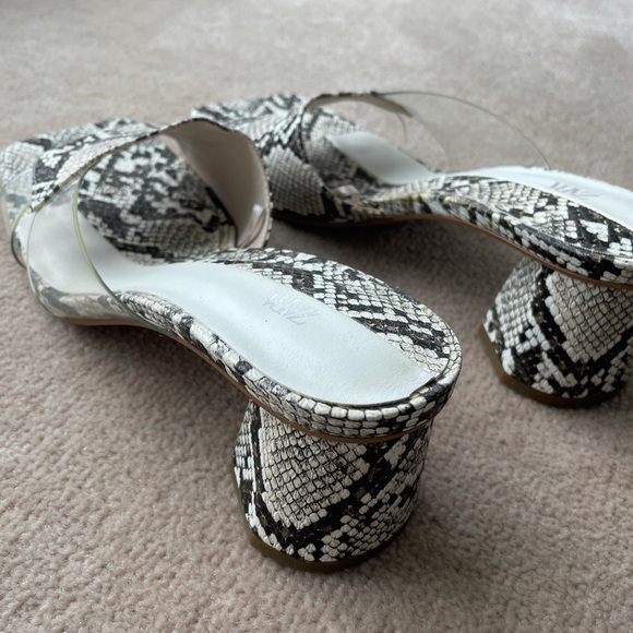 Zara Snake Skin heels - Picture 3 of 7